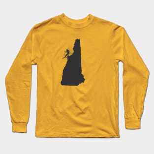 Ski New Hampshire Granite State Skier Long Sleeve T-Shirt